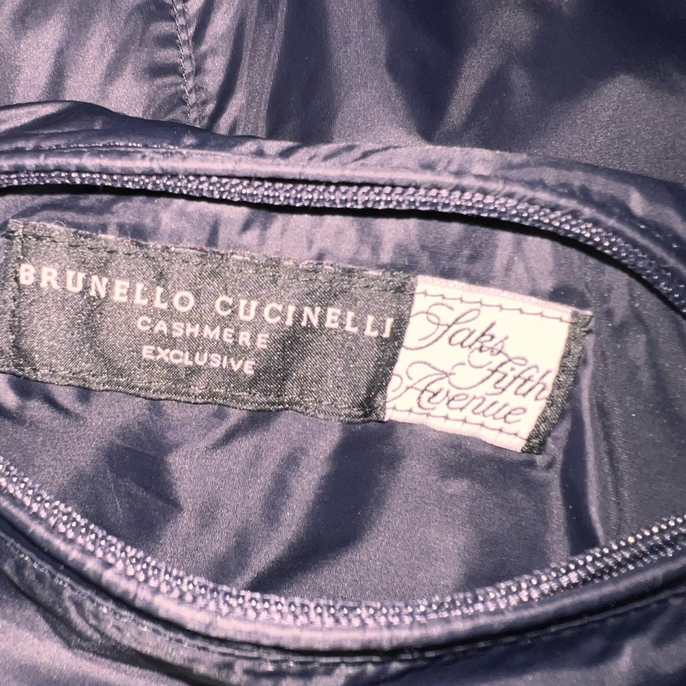 Brunello Cucinelli men’s 100% Leather Jacket size Large - Picture 14 of 16